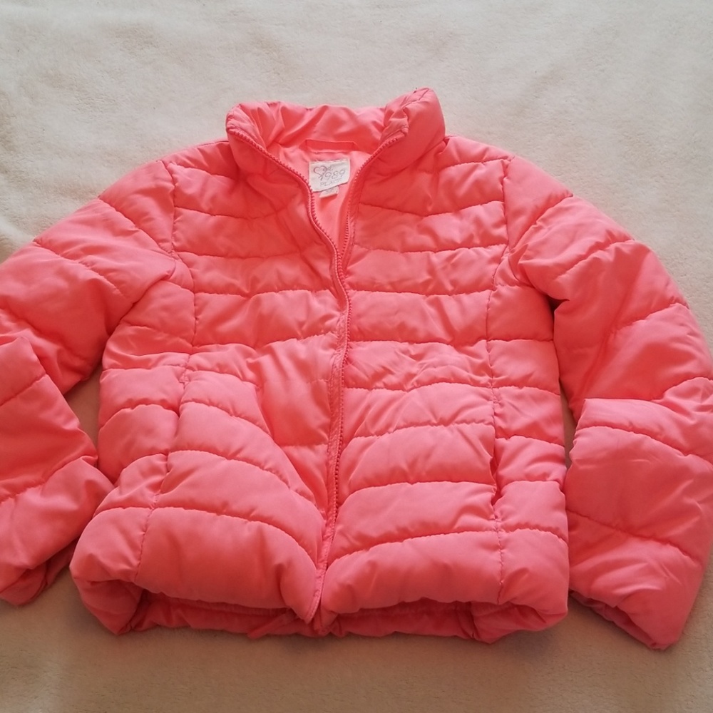 Childrens place girls coat,  size M 7/8